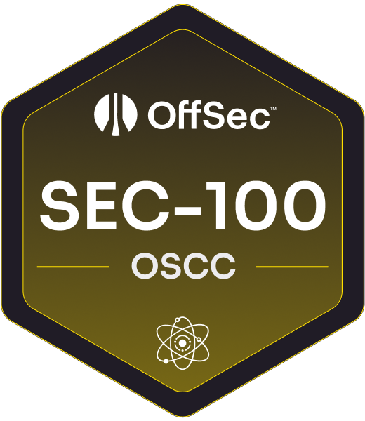 OSCC-SEC-Zertifizierungsbadge von OffSec