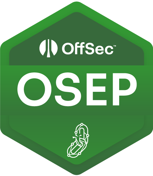 OSEP-Zertifizierungsbadge von OffSec