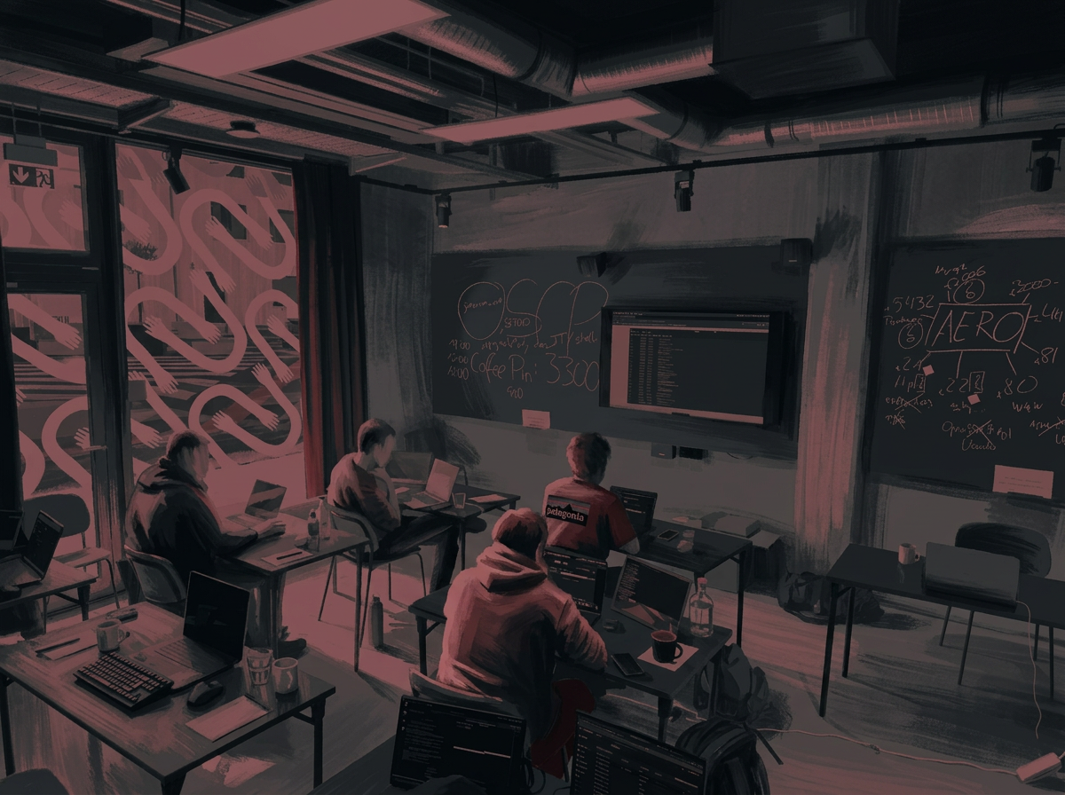 OSCP-Trainingsraum, stilisiert