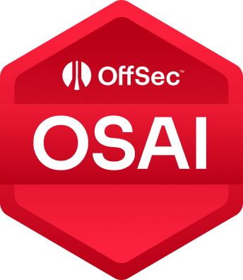 OSAI-Zertifizierungsbadge von OffSec